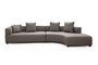 Atelier Del Sofa Gondol-1 (L3-CHL) Gris